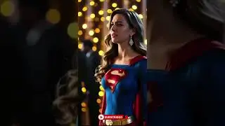 Supergirl shy moment with Hulk 🥰🔥 | Emotional Superhero Scene #shots