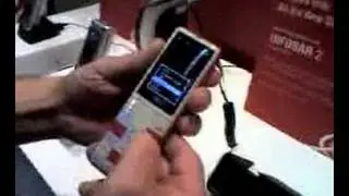 Sanyo's cool phones at CES 2008