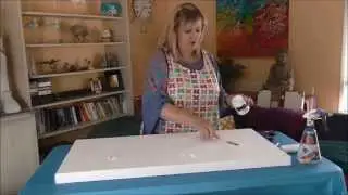 Intuitive Art How to apply Gesso