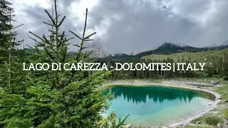 4K Drone Footage - Lago Di Carezza | Dolomites, Italy
