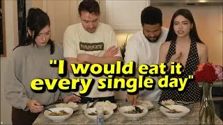 Katchii Cooks Chicken Tinola for Nick, Julia and MisterArther