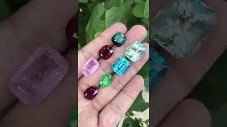 Playing with Breath taking Natural Loose gemstones