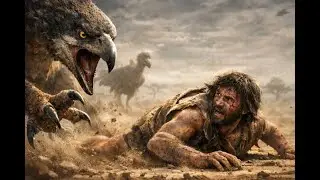 Life 4.8 Million Years Ago | Giant Birds Hunt Early Humans!
