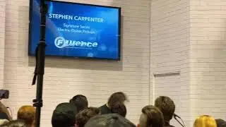 Stephen Carpenter of Deftones at Fishman booth 1.17.2020 NAMM, Anaheim Convention Center, Ca, USA