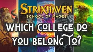 POP QUIZ! Which STRIXHAVEN MTG College Should You Choose? MTG Strixhaven Houses Breakdown 🔮