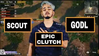 Scout 1V3 GodLike | Epic Clutch 🔥 PMPL Scrims Highlights
