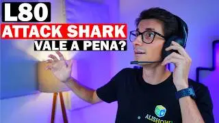 HEADSET GAMER ATTACK SHARK L80 - O MELHOR CUSTO BENEFICIO?
