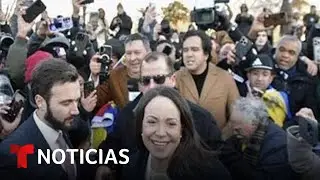 EN VIVO: Mar&iacute;a Corina Machado habla tras reunirse con senadores en el Capitolio