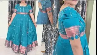 Beautiful Designer Frock Cutting ✂️ and Stitching 🤩🤩👌👌