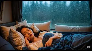 LIVE | Cozy Campervan Rainstorm Ambience 🌧️ | Sleep, Study, Relax
