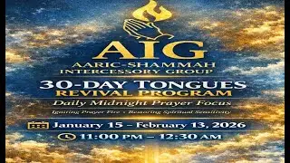 30-Day Tongues Revival Program - Romans 8:26&ndash;27 -Day-Three