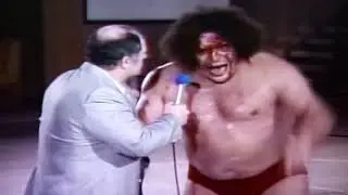 Tony atlas w/ Andre the giant mid south wrestling 1982