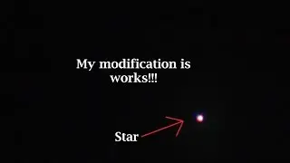 Meade lightbridge mini 82mm modification footage (photo and video)