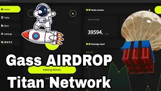 GASS BREE UPDATE AIRDROP TITAN NETWORK #airdrop #crypto #Gateio
