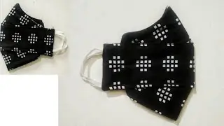 Three layer face mask make at home