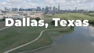 Downtown Dallas Skyline from Trammel Crow Park
