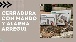CERRADURA CON MANDO Y ALARMA ARREGUI