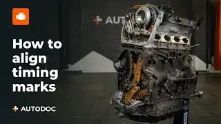 How to align the timing marks correctly on an EA888 engine