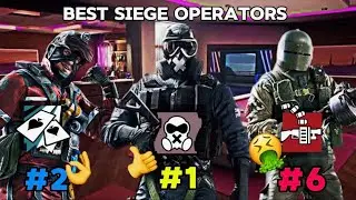 TOP TEN BEST OPERATORS TO USE IN YEAR 10 RAINBOW SIX SIEGE|PC|R6|NOTES|