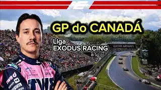 F1 2024 - GP do CANAD&Aacute; - Liga EXODUS Racing