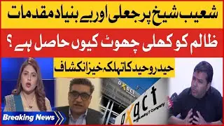 Shoaib Sheikh Fake Cases Inside Story Revealed | Haider Waheed Analysis | Fiza Akbar | Breaking News
