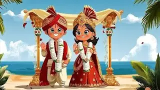 Devar ki shadi! 2d animation video Hindi kahani baacho ke liye😇