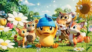 Bebê Psyduck de Pokémon Derrama Seu Chapéu | Canções Infantis e Rimas para Crianças