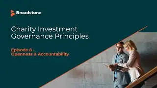 Openness & Accountability | Charity Investment Governance Principles Series
