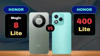 Honor Magic 8 Lite vs Honor 400 Lite Specs Comparison