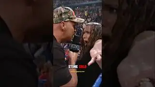 Stone Cold вылил пиво на Стефани Макмэн #wwe #stonecold #stephaniemcmahon #attitudeera