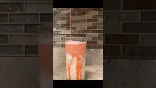 Whipped Rooh Afza | Quick 1 minute drink #Shorts
