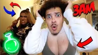 DO NOT USE THE DARK WEB BODY SWAP POTION ON A GIRL AT 3AM !! (Me Switched Bodies !!!)