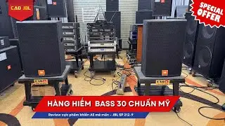 Review Gấu bass 30 chuẩn Mỹ, h&agrave;ng hiếm khiến AE m&ecirc; mẩn &ndash; JBL SP 212-9