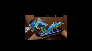 gyarados short vertical #lego #pokemon #megacontrux #megaconstrux #gyarados #toys #mattel