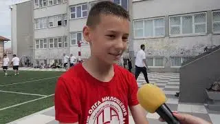 Otvoren novi sportski teren u OŠ 