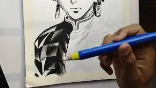 Tanjiro drawing complete 👏