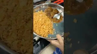 Veg fried rice with Manchurain 🔥😋✨ #ytshorts #chinesefood #food #manchurian #friedrice