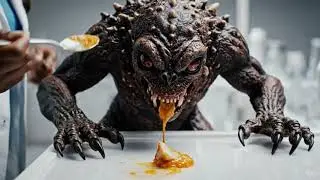 ASMR ALIEN ATTECK EATING FOOD. Luxury Sweet Time