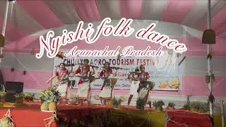 Nyishi folk dance , perform by beautiful girls n boy 🫶