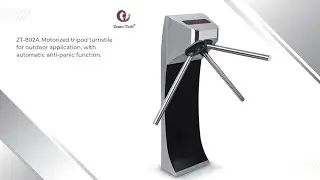 Outdoor Automatic Face Recogntion Access Control Tripod Turnstile --Zento