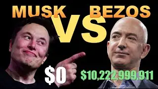 Elon Musk: The Mindblowing Truth of what Elon Musk earns vs Jeff Bezos