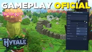 30 MINUTOS de GAMEPLAY DO HYTALE OFICIAL no modo CRIAÇÃO - OFICIAL [4K]