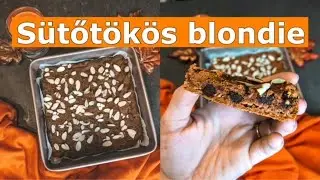Kedvenc őszi receptjeim: 4. rész - Sütőtökös blondie