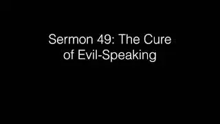 049 The Cure of Evil Speaking