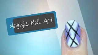 How to do an Argyle Nail Art Design