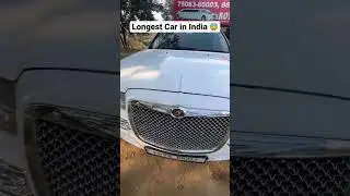 USA Imported Limousine in India 🇮🇳 #shorts #limousine
