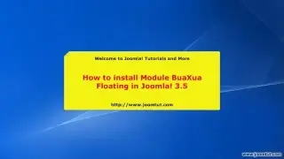 How to Install module buaxua floating in Joomla! 3.5