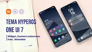 Tema HyperOS 2.0 Ala OneUI 7, Ada Kustomisasi Lockscreen Yang Keren Banget!