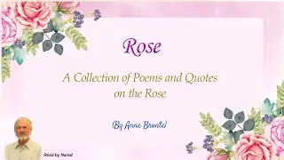 A Collection of Poems and Quotes on the Rose - By Anne Bronte (Read by Narad)