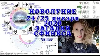 Загадки и испытания Новолуния 24/25 января 2020. Сфинкс и Китайский Новый Год